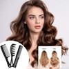 VONJUMA 3 Pieces Wide Tooth Comb Kit, Antistatic Coarse Teeth