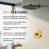 Replacement Trim Kit Compatible with Moen T2901BG, Brushed Gold