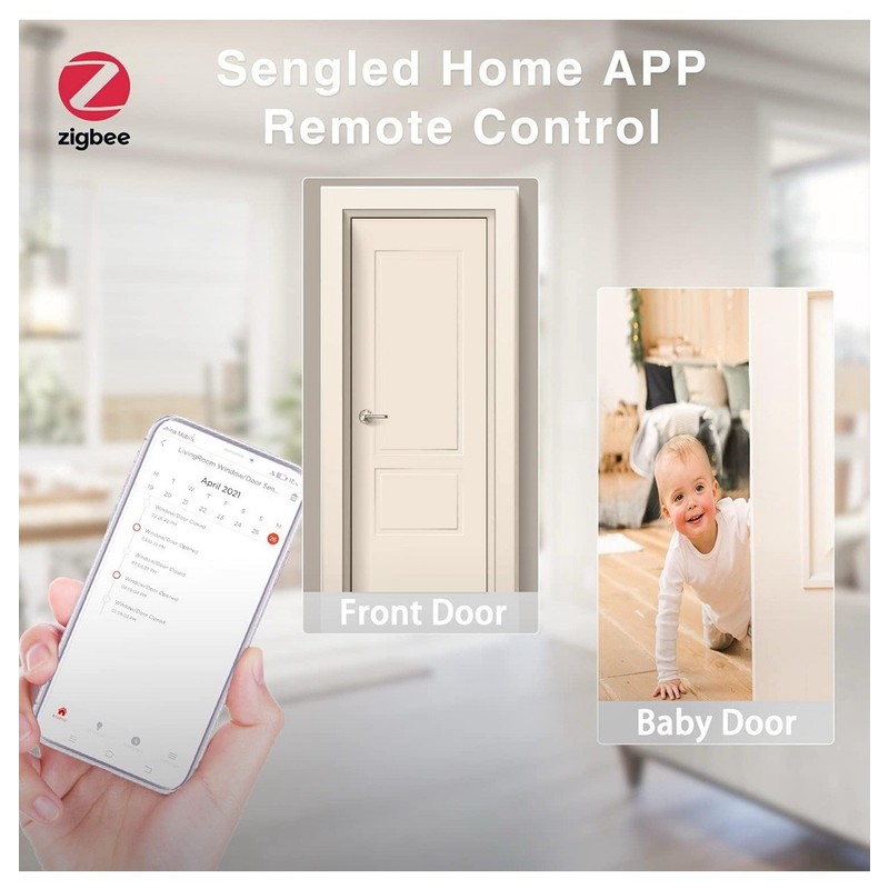 Sengled Smart Window & Door Sensor,Hub Required,Works W/ Alexa,Google,2