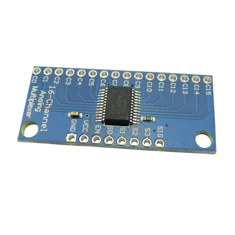 Aihasd CD74HC4067 16-Channel Analogue Digital Multiplexer Breakout Card Module Pack