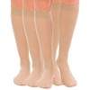 Berkshire 6523 Women’s Opaque Knee Highs 3 Pack – 40