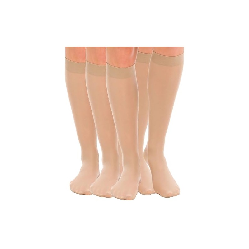 Berkshire 6523 Women’s Opaque Knee Highs 3 Pack – 40