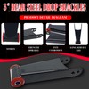 3" Drop Lowering Shackle Rear Kit: for Silverado Chevy GMC