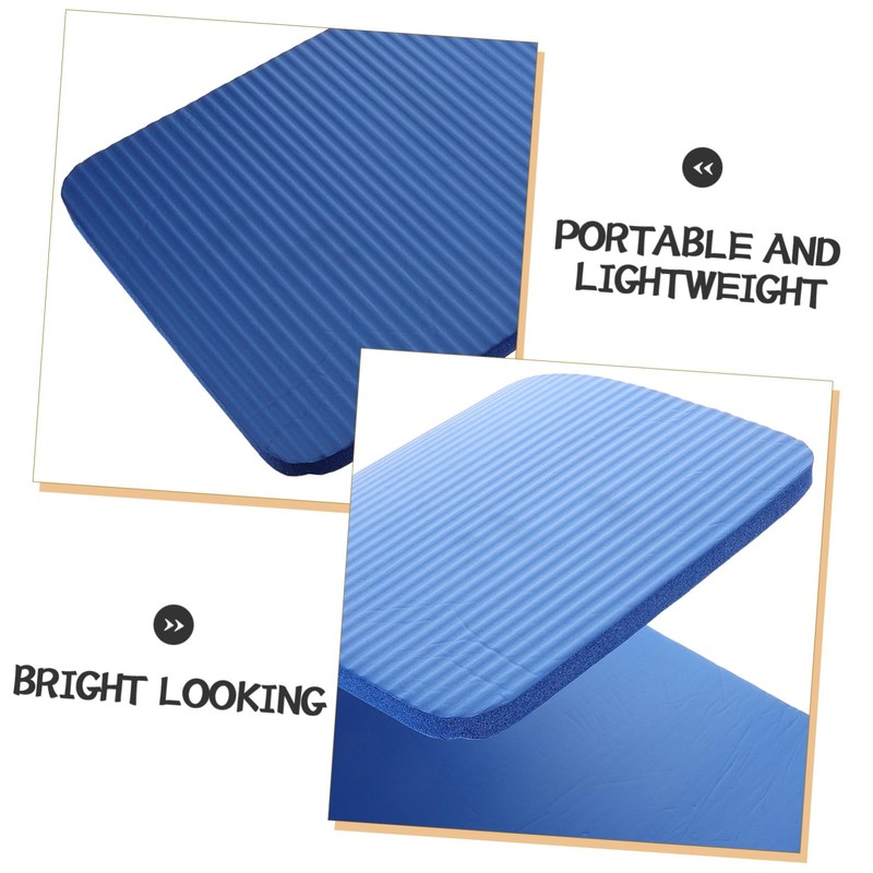 Abaodam Non Slip Yoga Knee Support Mat High Density Rubber