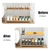 Uni HIMO Shoe Slots Organizer, Clear Shoe Stacker, Adjustable Level