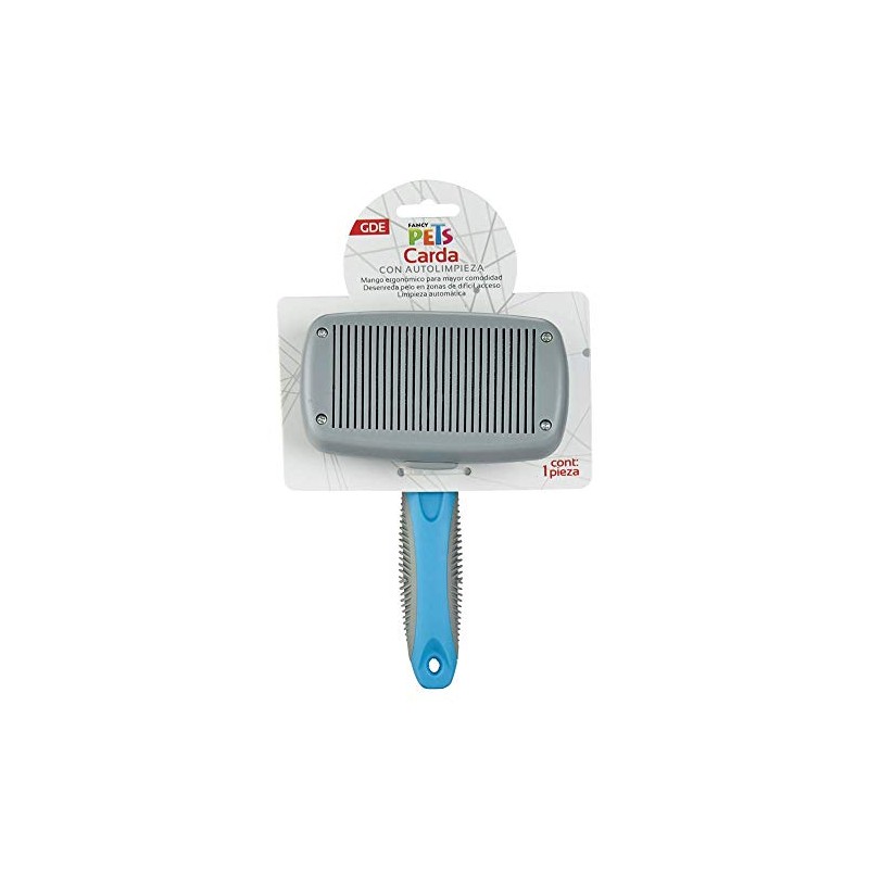 Fancy Pets Carda con Auto Limpieza para Perro Tamaño Grande