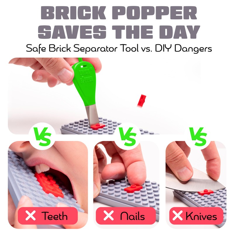 Brick Popper - World's Fastest Separator Tool - Efficient Remover