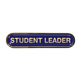 Capricornone Student Leader Blue Gel Domed School Bar Badge