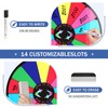 Facilife 18 Inch Prize Wheel Spinner with Stand, 14 Slots