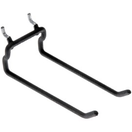 Dorman Hardware 4-9808 Coated Multi-Tool Hook for 1/4" Pegboard, Black