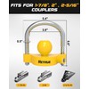 RETRUE Universal Coupler Lock Trailer Locks Ball Hitch Trailer Hitch