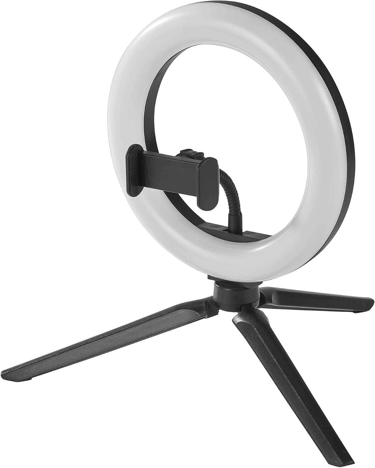 LEDVANCE Mobile Camera Light Ring Desktop, 5.5 W, Negro