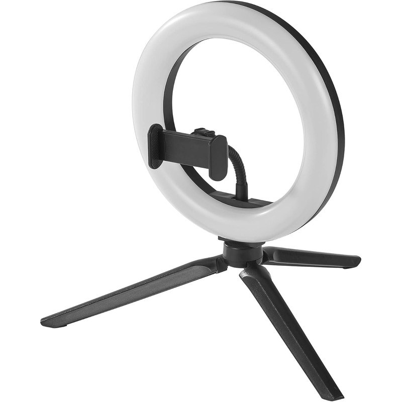 LEDVANCE Mobile Camera Light Ring Desktop, 5.5 W, Negro