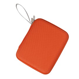 Card Case Holder Binder Album for Yoto Card Carrier Storage Organizer, Portable Folder with Zipper Strap for Audiobook Cards Orange 80-Pocket