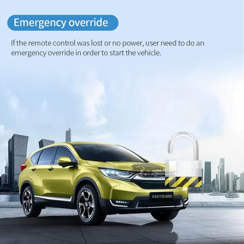 EASYGUARD IM002 Car Immobiliser System with Engine Automatic Lock/Unlock within