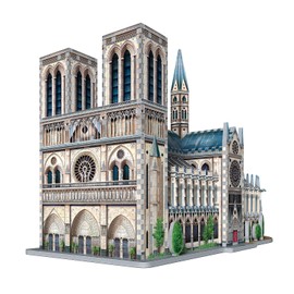 Wrebbit3D Notre-Dame de Paris 3D Puzzle | 830 Jigsaw Puzzle Pieces | Castles and Cathedrals Collection