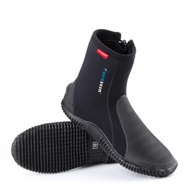 Coreskin Neoprene Dive Boots 5mm with Anti-Slip Sole for Water Sports, Scuba Diving, Snorkeling, Rafting, Kayaking, Windsurfing, Wakeboarding, and Canoeing (HDB5mm4)
