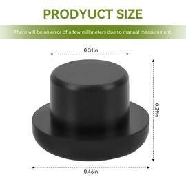 Coffee Grinder Rubber Feet Bumper Replacement for Baratza Encore