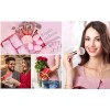 51pcs Brochas Maquillaje Profesional Esponjas Neceseres