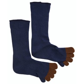 Lassox FF Cotton Crew Socks, navy