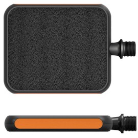 MOTO Anti-Slip Bike Urban Cycling Pedals"Reflex" - The Ultimate City & Touring Pedal For All Shoe Styles (Orange)