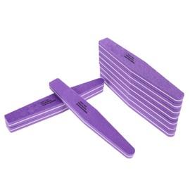 SAFIGLE 10Pcs Washable Shape Nail Files for Manicure Double Sided Portable Nail for Fingernail Care and Nail Art