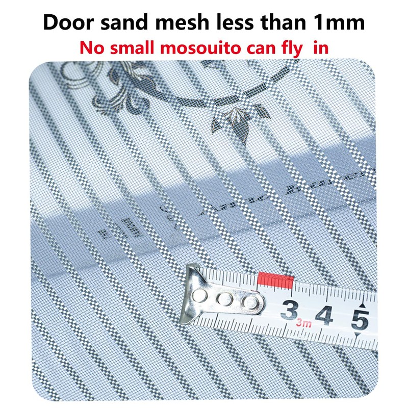 Qrity Magnetic Fly Screen Door 70 x 200cm, Mosquito Screen,