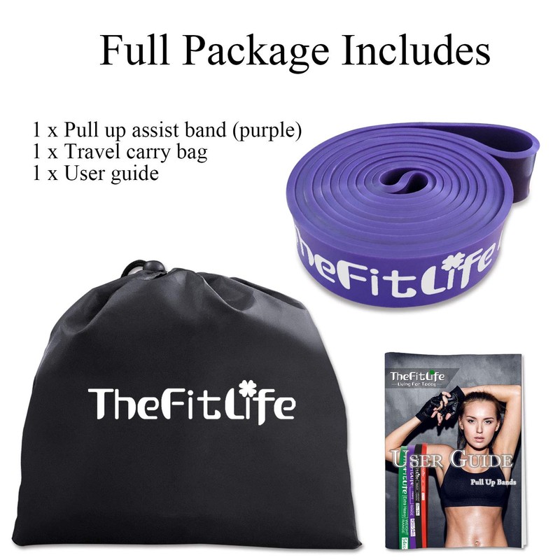 TheFitLife Resistance Pull Up Bands - Pull-Up Assist Exercise Bands,