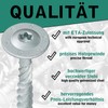 Flat Head Screws with Torx Drive (TX) | Galvanised |