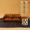 Funky Mini House Miniature Dollhouse Leather Couch -1:12 Scale Mini