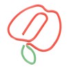 100pcs Cute Paper Clips Rust Proof Plating Prevent Slip Decorative