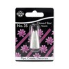 JEM Closed Star Piping Nozzle, Decorating Tip, no. 35