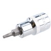 T20 Male Torx Bit Star Socket 1/2" Drive Standard Internal