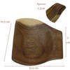 Amore Legno Sforza Wooden Spoon Rest, Cutlery Tray for Spoons