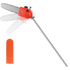 NEO-TEC 10" Pole Saw Attachment Universal, Automatic Lubrication Adjustable Pole Saws for Tree Trimming Cutting Limbs and Brush Sharp