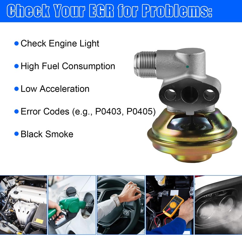 EMTMOUN EGV882 EGR Valve For Nissan Frontier 1998-2004, For Xterra