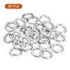 sourcing map 30 Pcs Spring Lock Washer, M10 Split Lock