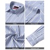 Lion Nardo Mens Button Down Shirts Casual Long Sleeve Wrinkle