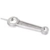 EVTSCAN Air Compressor Connecting Rod Cast Aluminum Double Hole Crankshaft