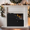 Fireplace Draft Cover - Draft Stopper Blanket with Hook &