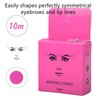10M Pink Brow Mapping String Microblading Mapping String Mess-Free Thread