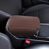 Gatuida Auto Armrest Box Cover Comfortable Car Center Console Cover