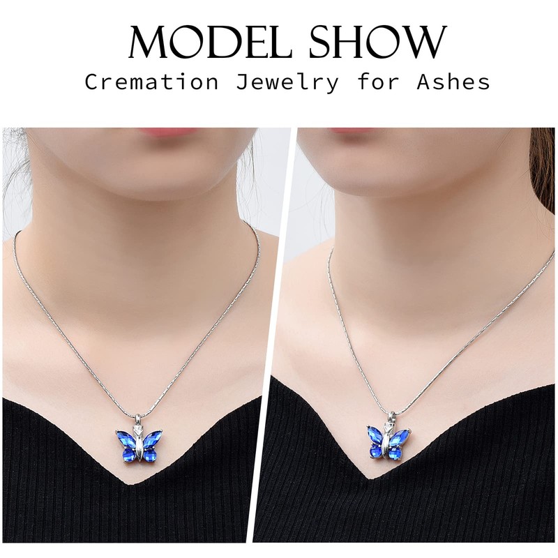 constantlife Joyería de cremación para cenizas, piedra de cristal con