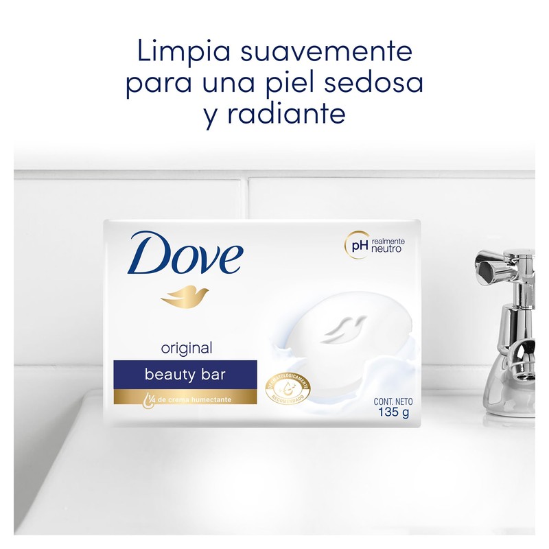 Dove Soap Original 4.75 Ounce / 135g, 4.75 Fl Ounce