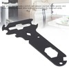 Black Multitool with 14 in 1 Separate Rigger Tools Steel