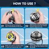 XMALL Torque Ball Hand Exerciser, Grip Strength Trainer, Forearm Strengthener,