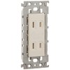 Panasonic WTL135248F Double Outlet with Embedded Door (with Insulated Frame)