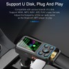 BEALIFE Car FM Player QC3.0 Music Radio Support Receiver MP3