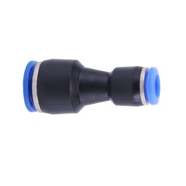 Pneumatic Connectors,6mm to 4mm Pneumatic Fittings Push in Straight Double Reducer Connectors Water Hose Quick Connect for Air Water Hose