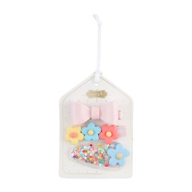 Mud Pie Kids Light Pink Spring Hair Clips; 1" X 2 1/2"